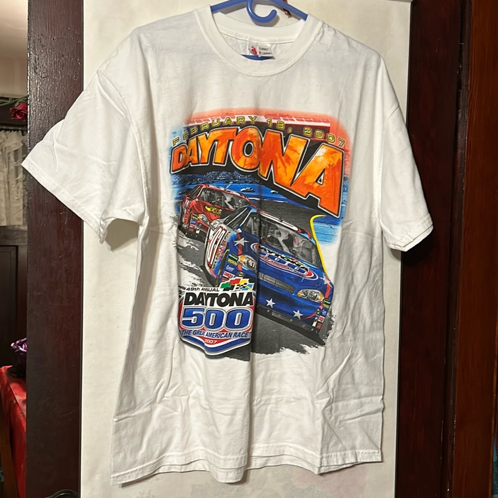 New Chase Authentics daytona 500 2007 t shirt, man’s XL,